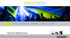 Desktop Screenshot of eventprofi-trossingen.de